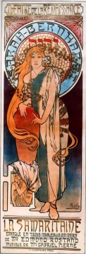  1897 Art - La Samarataine 1897 Art Nouveau tchèque Alphonse Mucha
